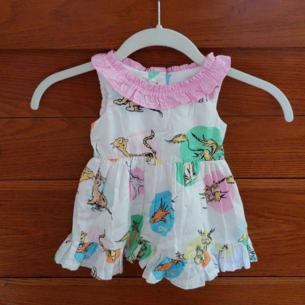 Dr Suess 12M dress
